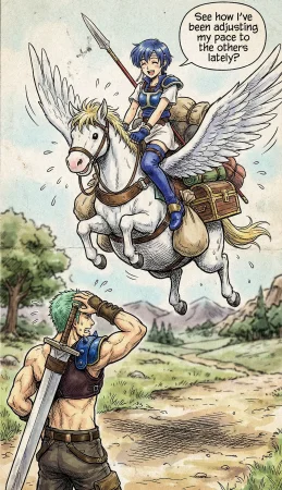 Fire Emblem 6 - Illustrated Support Convos - Page 55