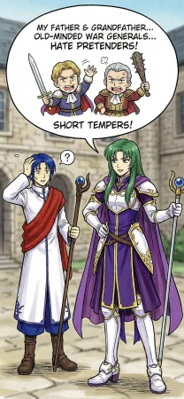 Fire Emblem 6 - Illustrated Support Convos - Page 98