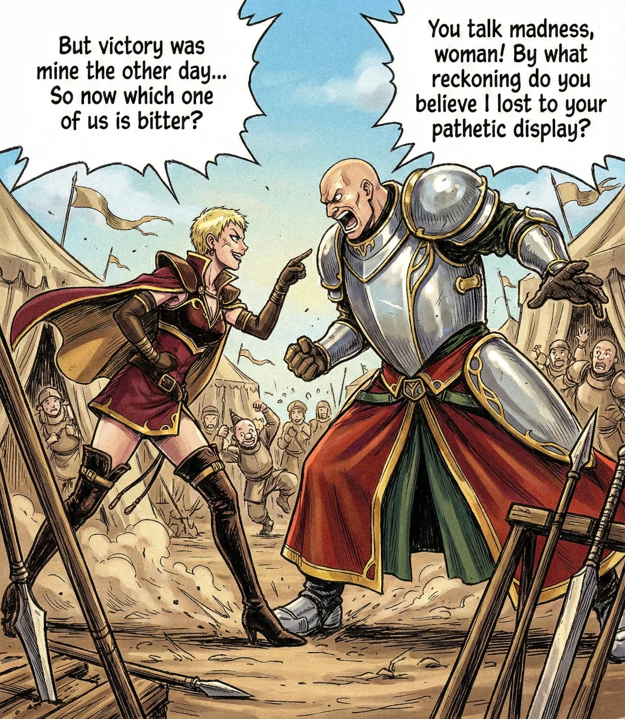 Fire Emblem 7 - Illustrated Support Convos - Image 1