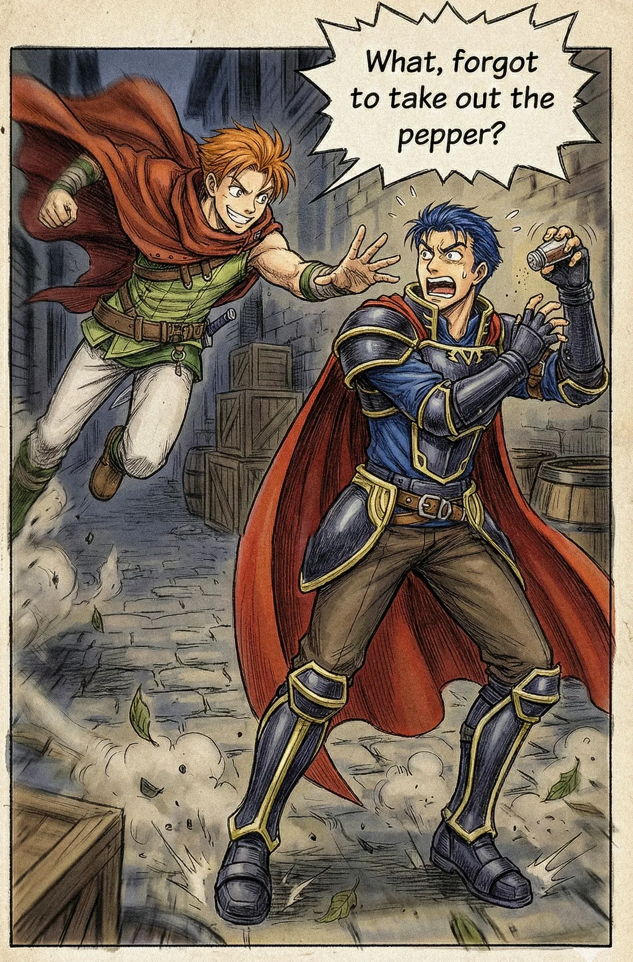 Fire Emblem 7 - Illustrated Support Convos - Image 12