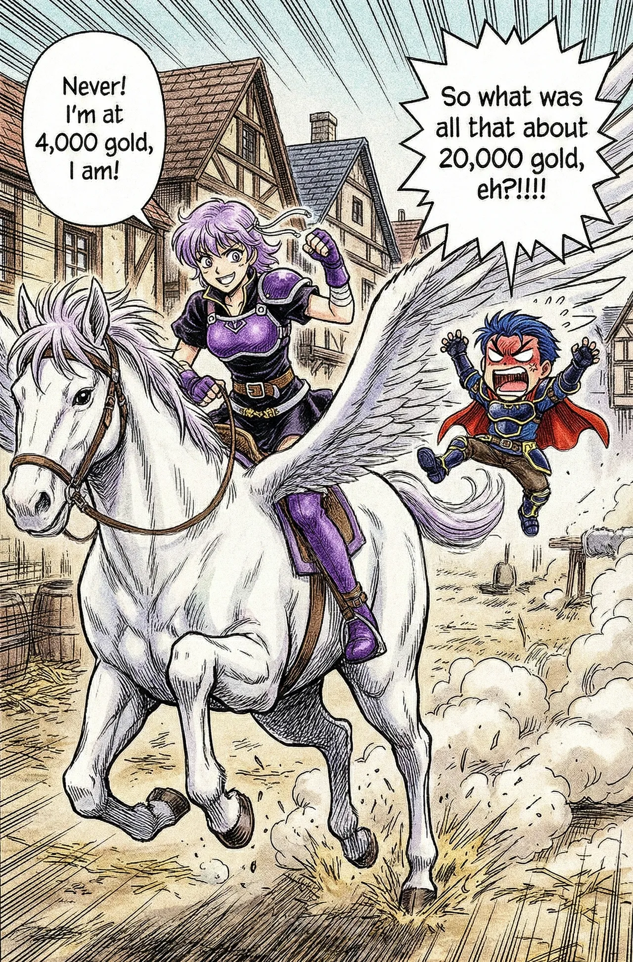 Fire Emblem 7 - Illustrated Support Convos - Image 14