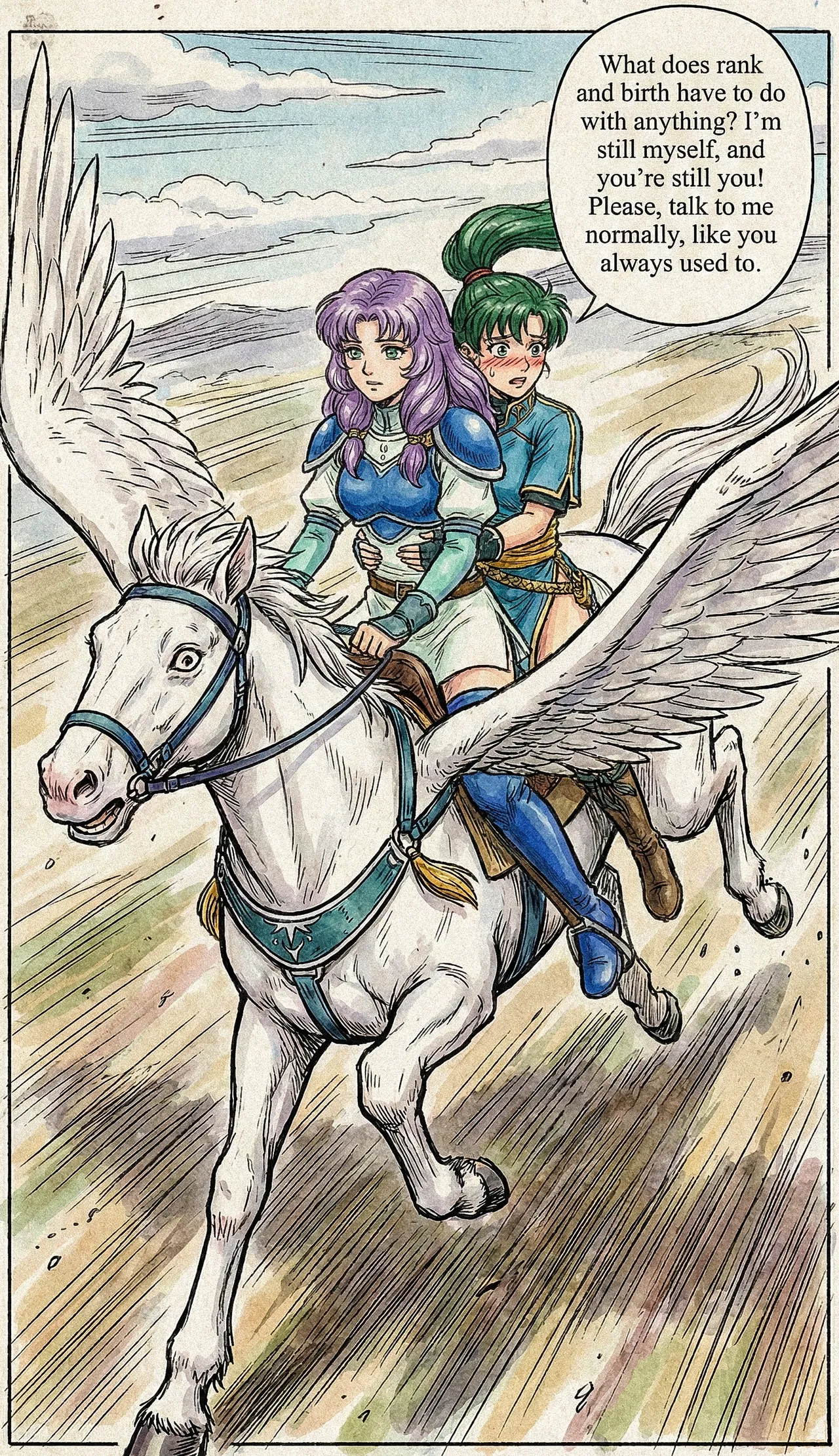 Fire Emblem 7 - Illustrated Support Convos - Image 19