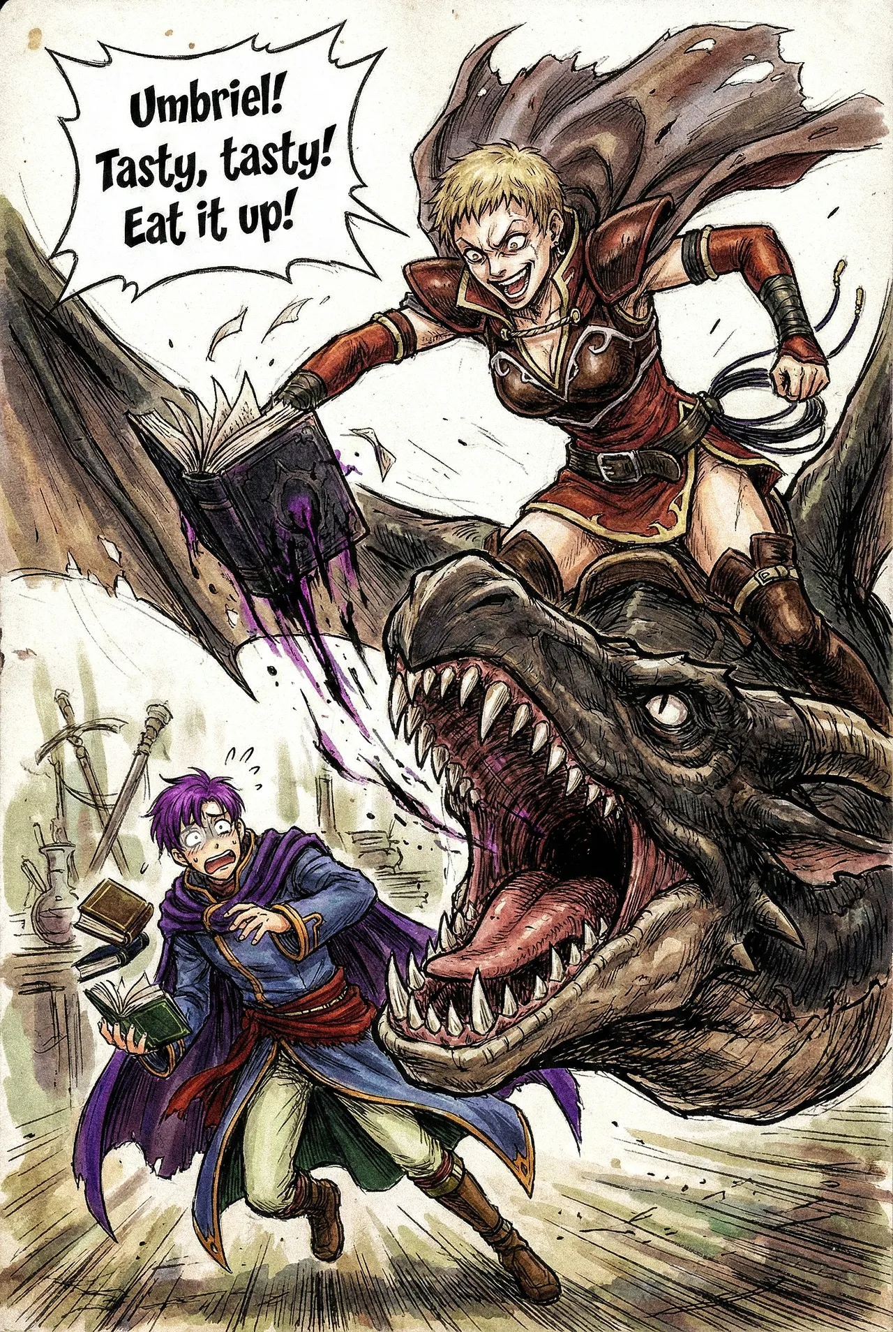 Fire Emblem 7 - Illustrated Support Convos - Image 25