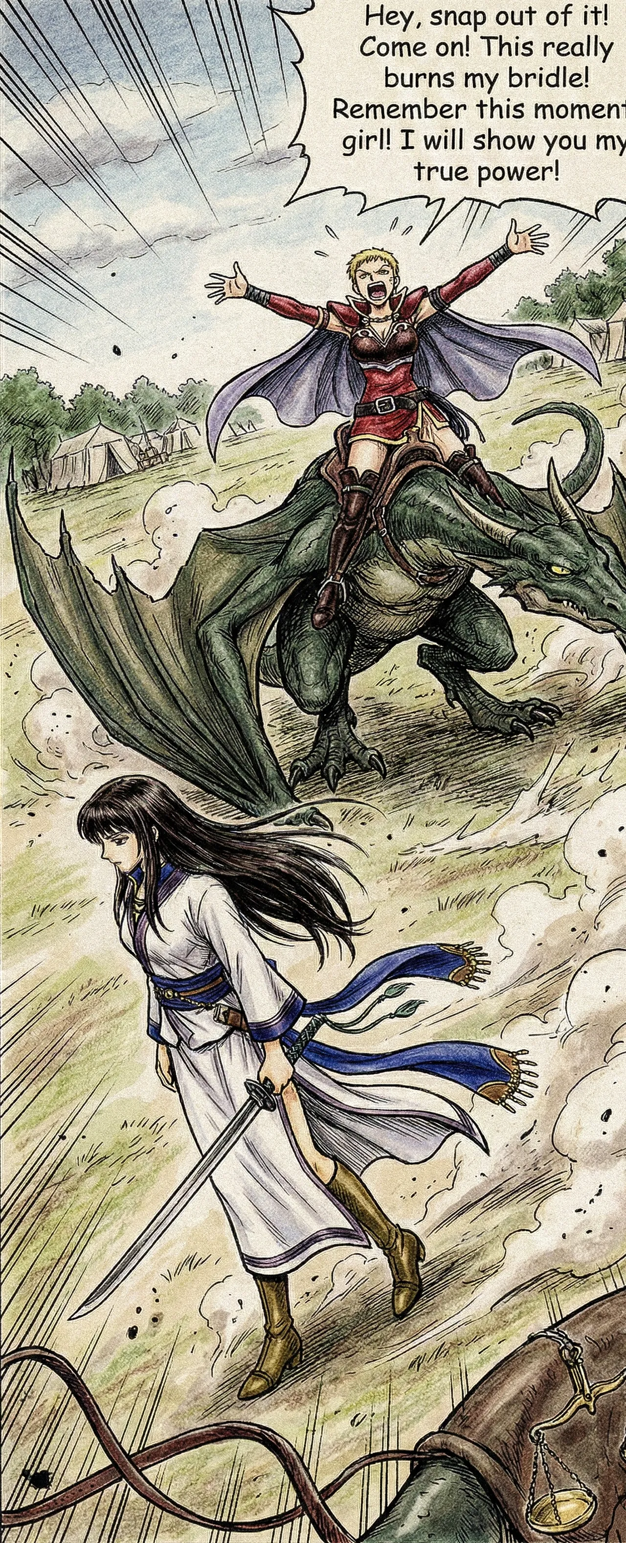 Fire Emblem 7 - Illustrated Support Convos - Image 27