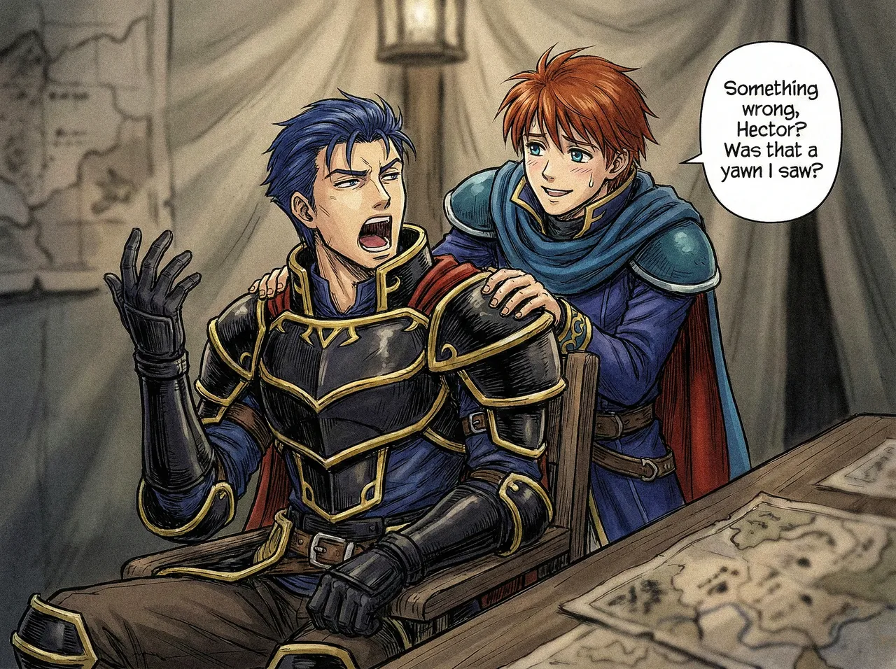 Fire Emblem 7 - Illustrated Support Convos - Image 3