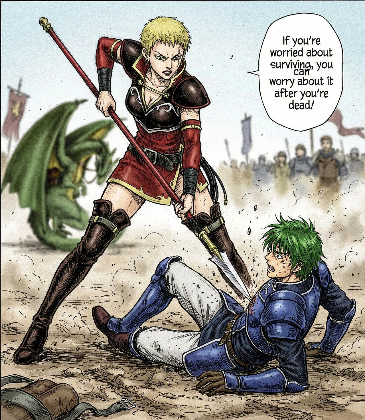 Fire Emblem 7 - Illustrated Support Convos - Image 31
