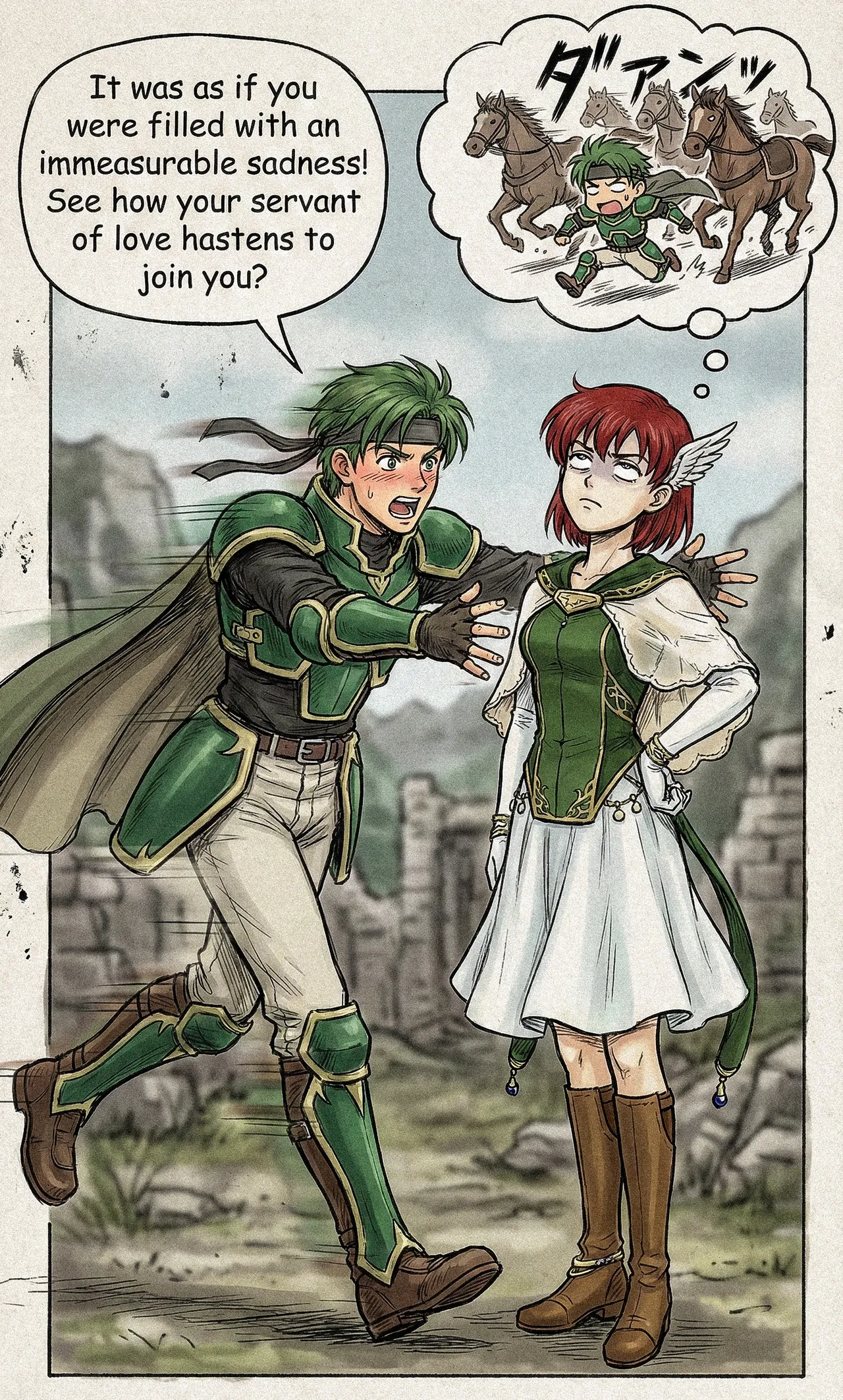 Fire Emblem 7 - Illustrated Support Convos - Image 36