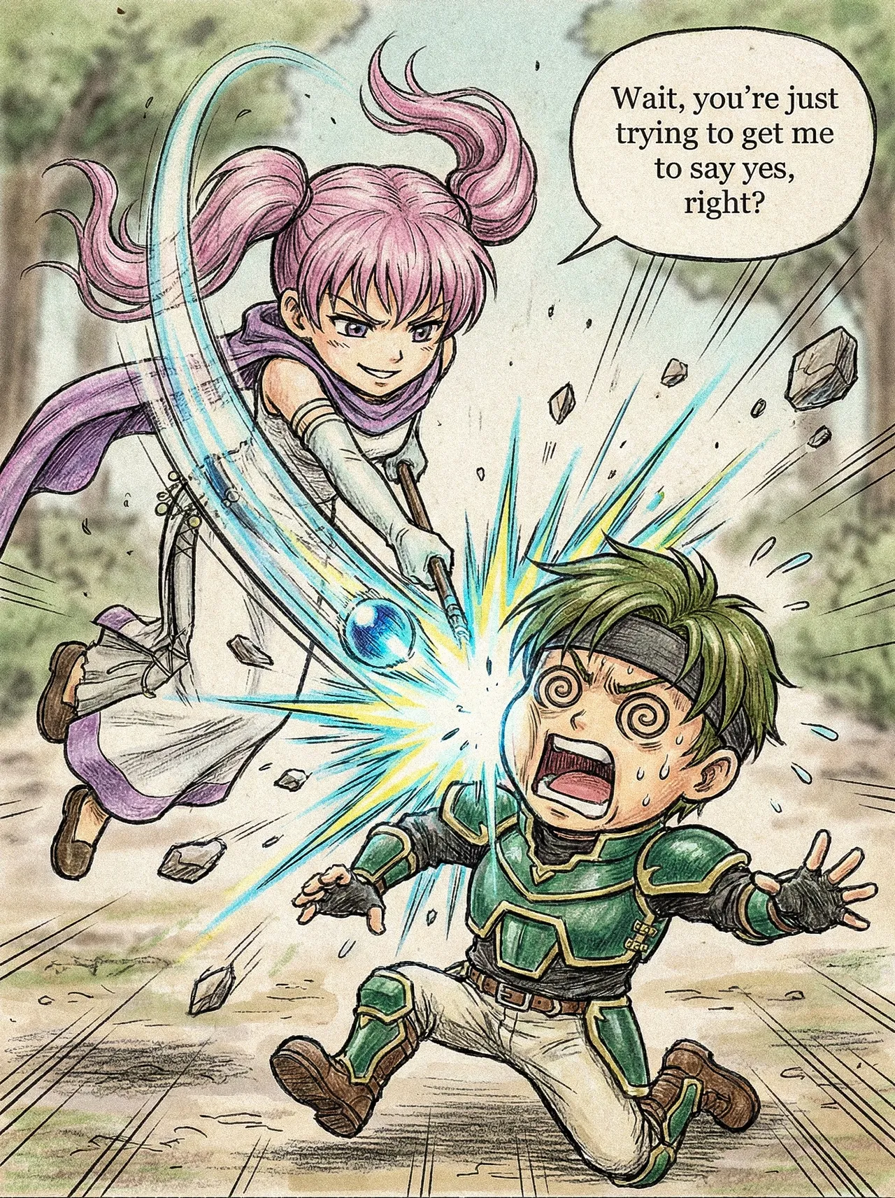 Fire Emblem 7 - Illustrated Support Convos - Image 38