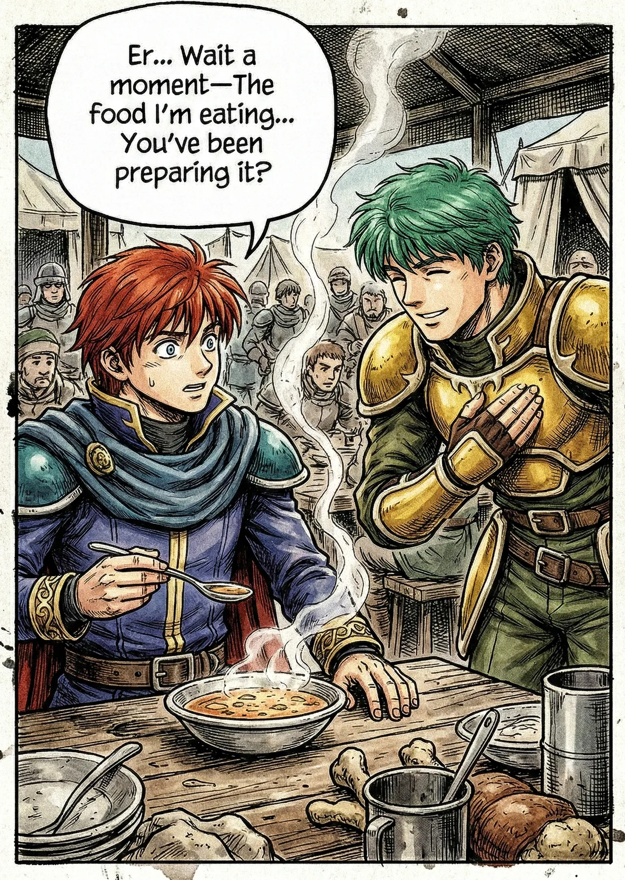 Fire Emblem 7 - Illustrated Support Convos - Image 4
