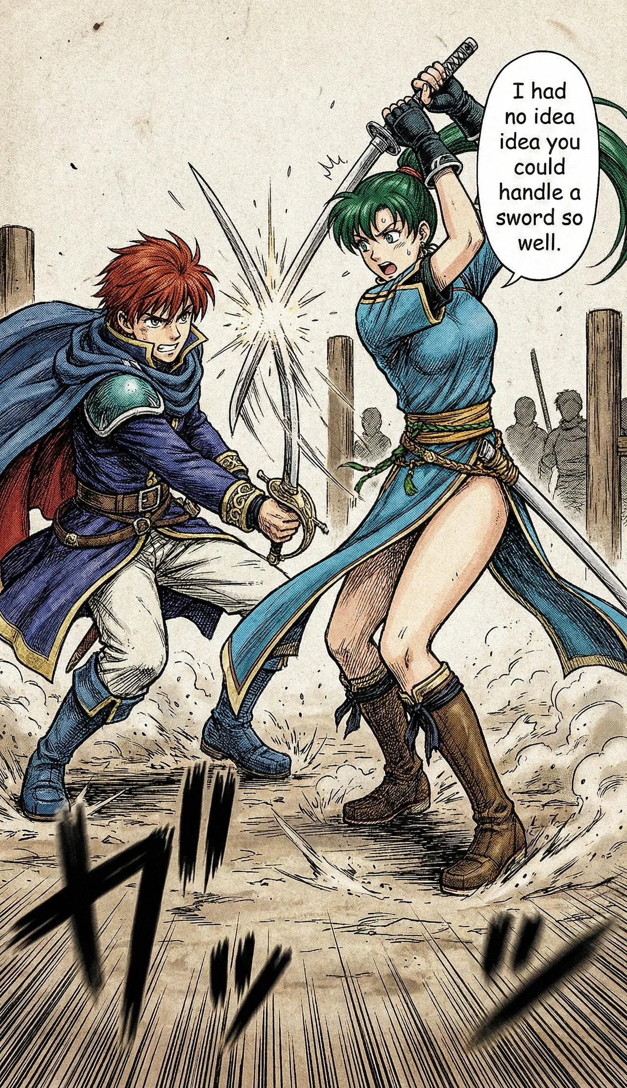 Fire Emblem 7 - Illustrated Support Convos - Image 8