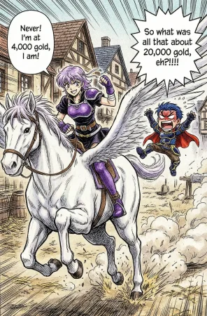 Fire Emblem 7 - Illustrated Support Convos - Page 14