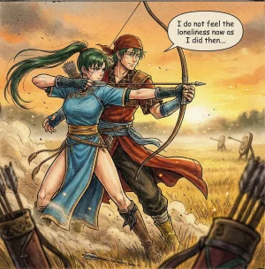 Fire Emblem 7 - Illustrated Support Convos - Page 18