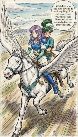 Fire Emblem 7 - Illustrated Support Convos - Page 19