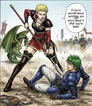 Fire Emblem 7 - Illustrated Support Convos - Page 31