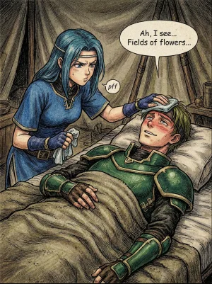 Fire Emblem 7 - Illustrated Support Convos - Page 33