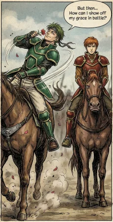 Fire Emblem 7 - Illustrated Support Convos - Page 35