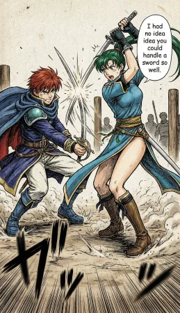 Fire Emblem 7 - Illustrated Support Convos - Page 8