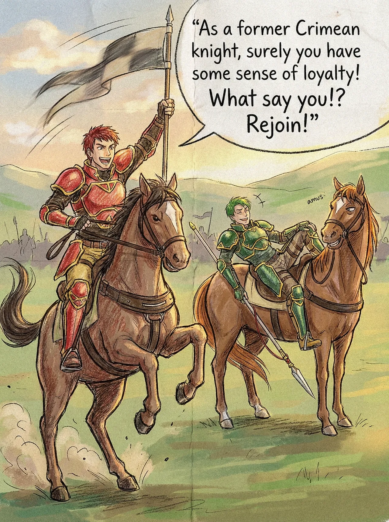 Fire Emblem 9 - Illustrated Support Convos - Image 18