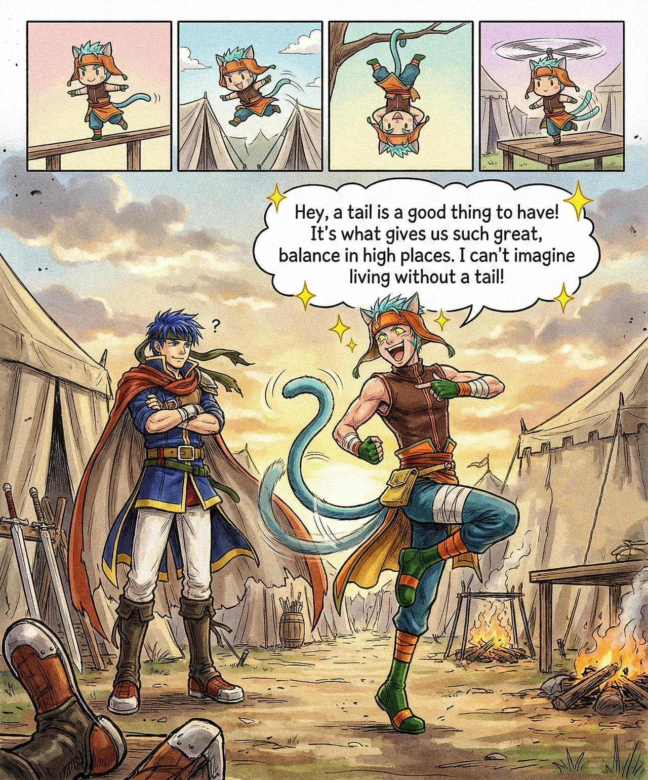 Fire Emblem 9 - Illustrated Support Convos - Image 8