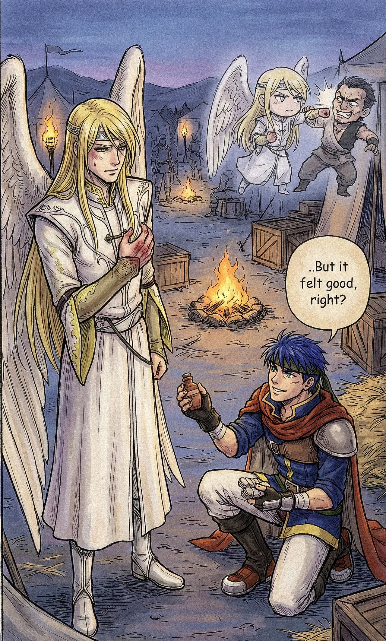 Fire Emblem 9 - Illustrated Support Convos - Image 9