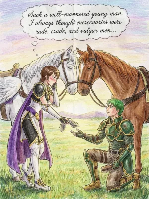 Fire Emblem 9 - Illustrated Support Convos - Page 19