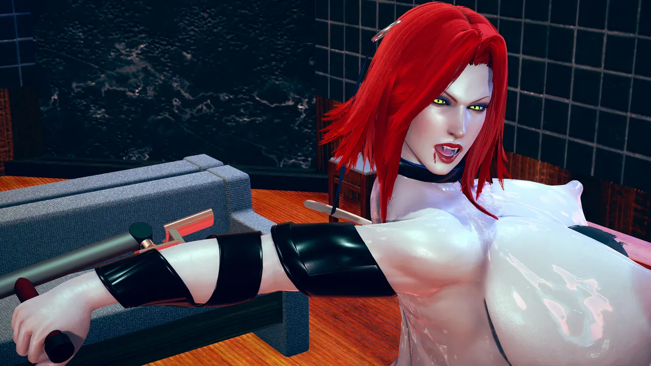 FIRE ONBloodRayne fell for her target - Image 166