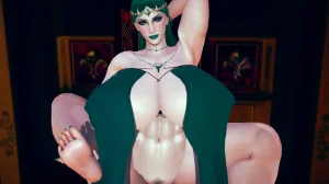 FIRE ONMorgan Le Fay footjob - Page 18