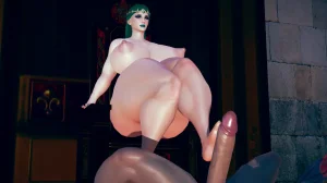 FIRE ONMorgan Le Fay footjob - Page 33