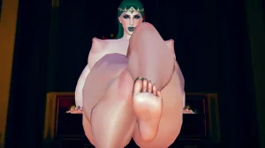 FIRE ONMorgan Le Fay footjob - Page 54