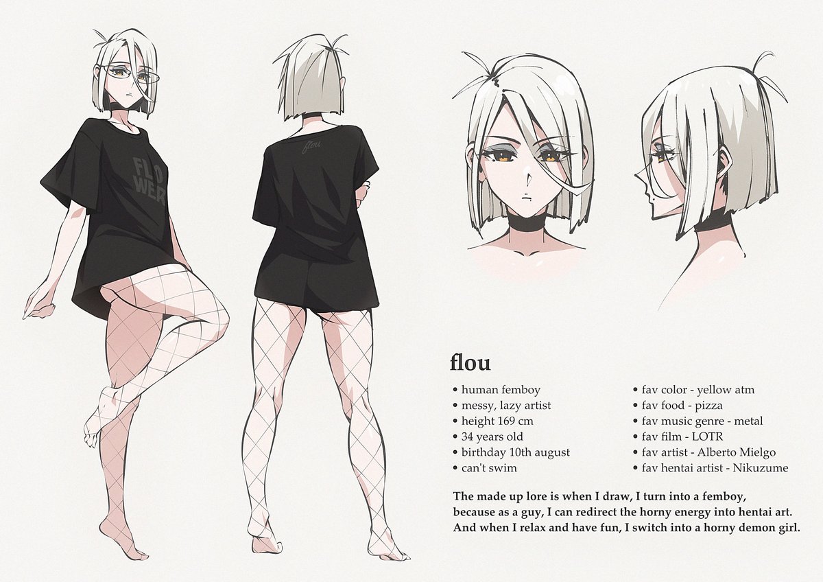Flou-art Flou-sona OC - Image 2