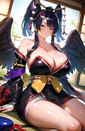 Flowersbeautiful 1b26.女天狗 DOA BBC デッドオアアライブ 229p Thumbnail