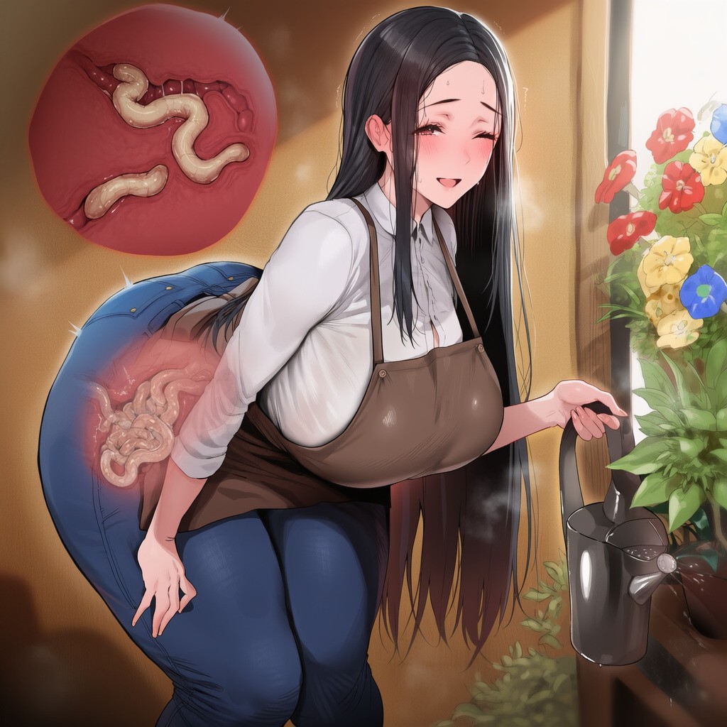 FoonNitchジャン人妻华乃35的处女肛门被虫的苗床所前编 - Image 204