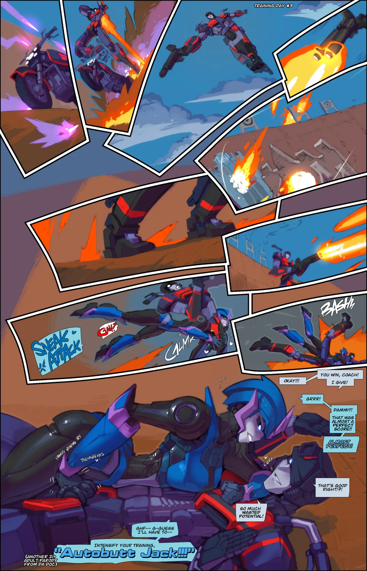 Fred Perry Jack X Arcee Autobutt Jack Transformer - Image 2