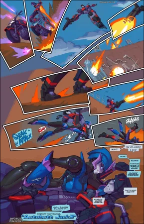 Fred Perry Jack X Arcee Autobutt Jack Transformer - Page 2