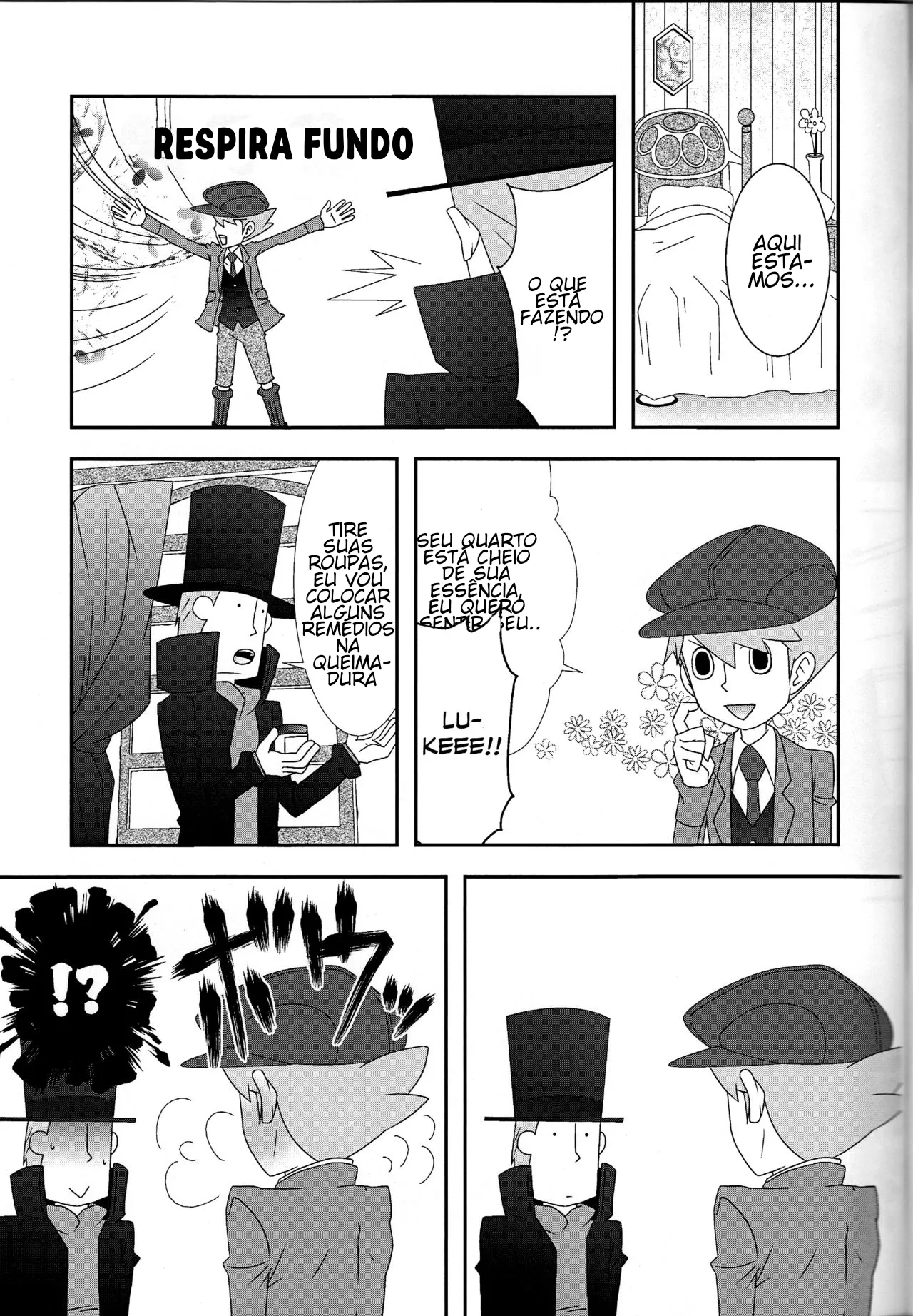 Freeplay Reina, Yashiyo Barairo seishun teiden-ki Professor Layton Portuguese - Image 16