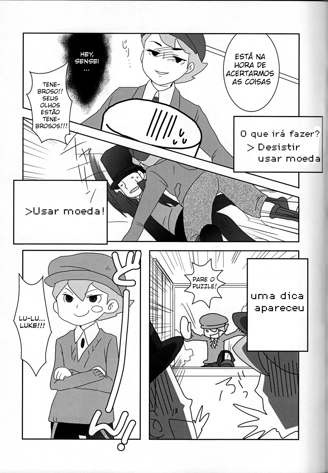 Freeplay Reina, Yashiyo Barairo seishun teiden-ki Professor Layton Portuguese - Image 22
