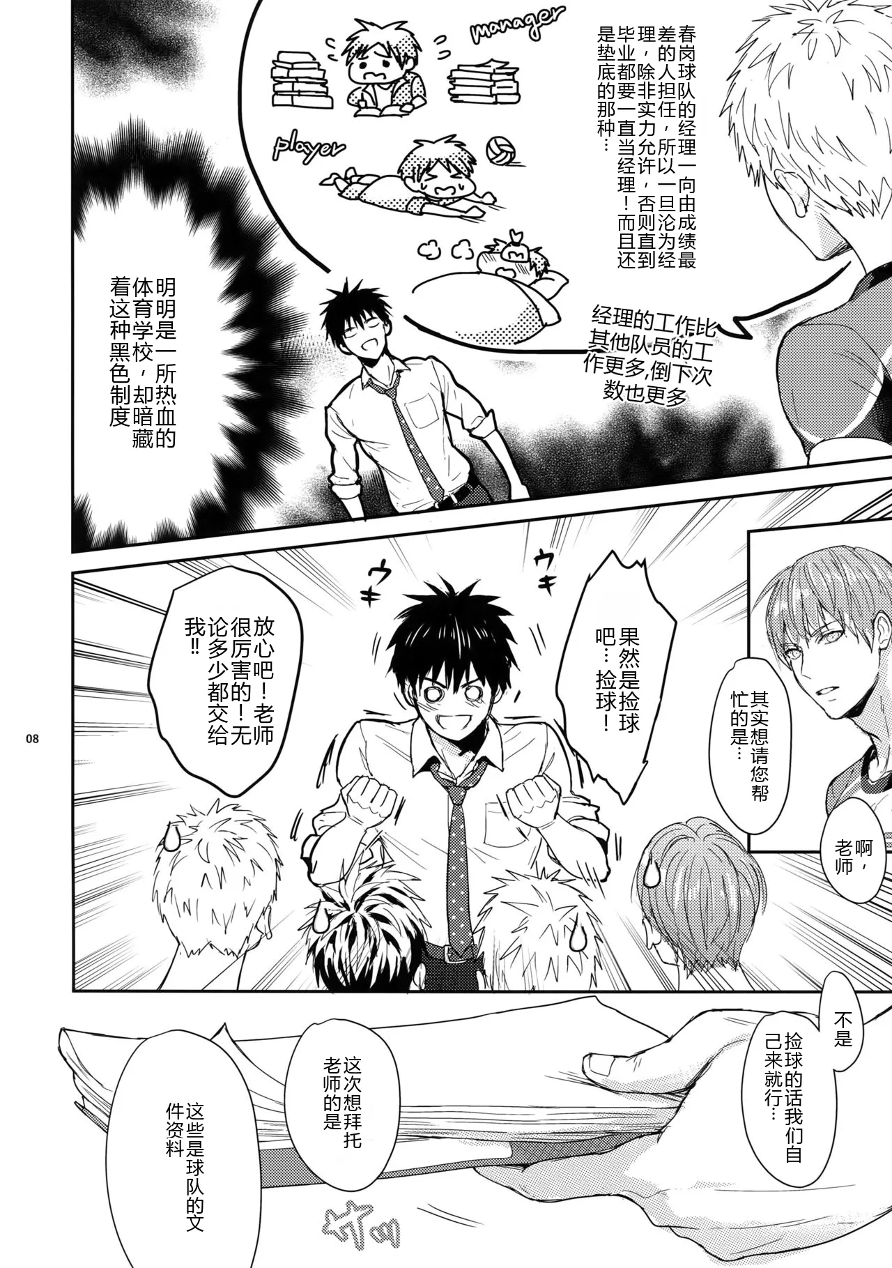 Fuerzabruta ZawarC Manager ni Natte mo Mondai Nai マネージャーになっても問題ない 當球隊經理也沒有問題 当球队经理也没有问题 Cal汉化 Chinese - Image 8