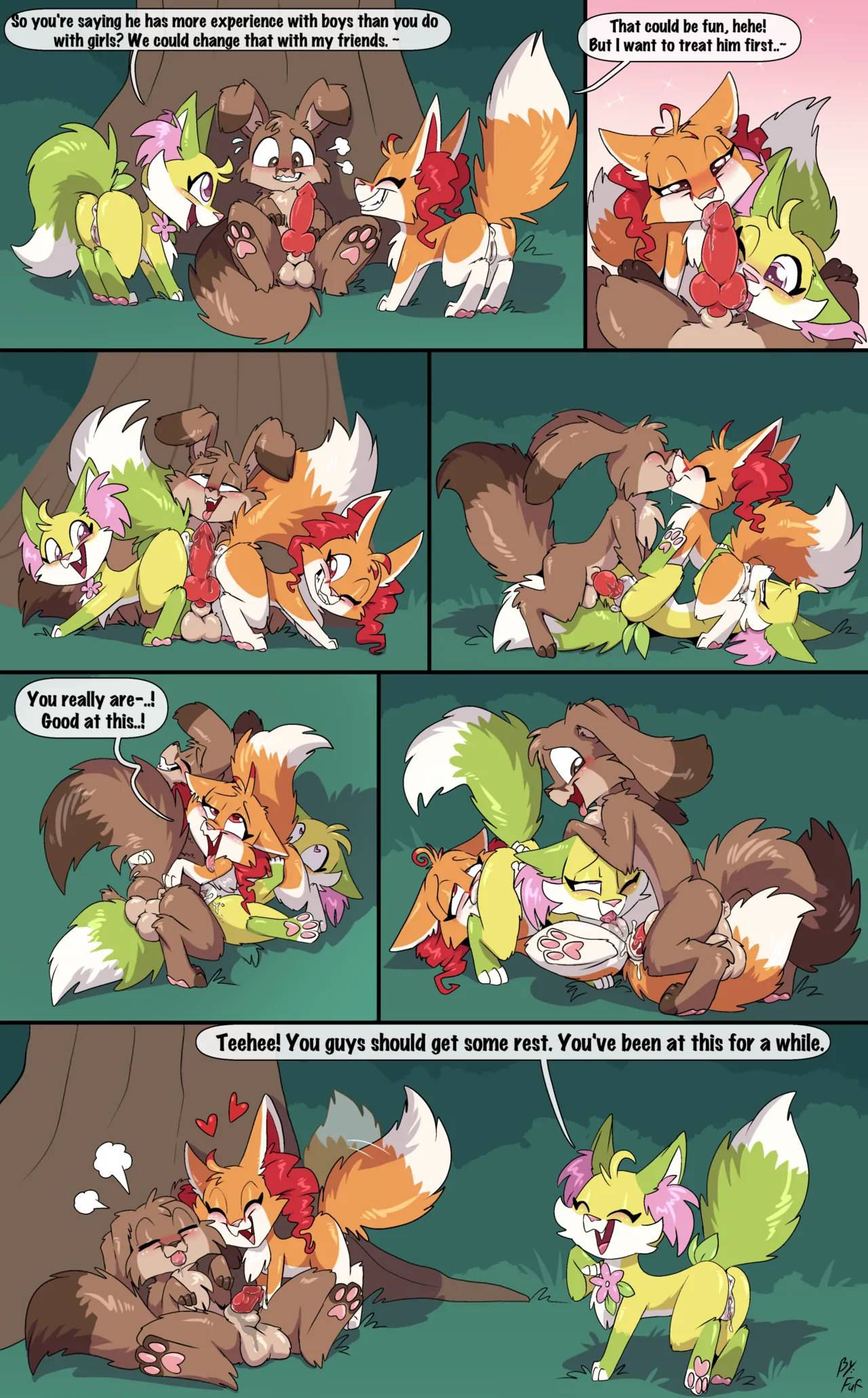 Fuf Blazing a Trail W Extras Ongoing - Image 387