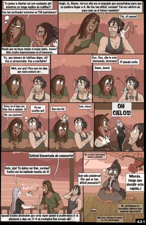 Fuf Un Ardiente Camino 5 Criaturas Spanish Ongoing - Page 38