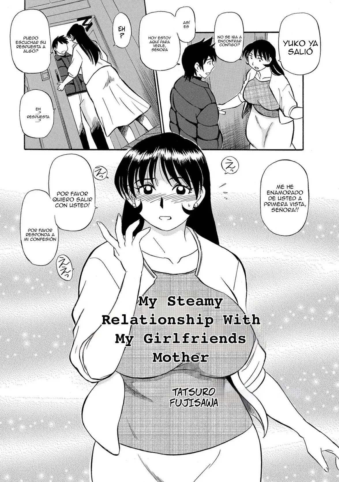 Fujisawa Tatsurou Mi apasionada relación con la madre de mi novia Hitozuma Hamegurui Spanish Anything - Image 2