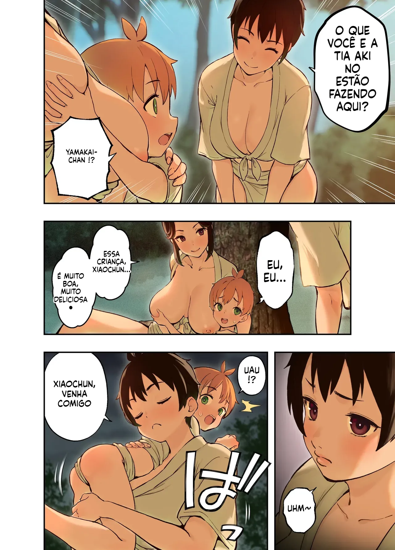 Full Pon Twintail Omochi Nabe Inaka no Shinseki to H o suru Hanashi -Akino Hen- Portuguese-BR - Image 25