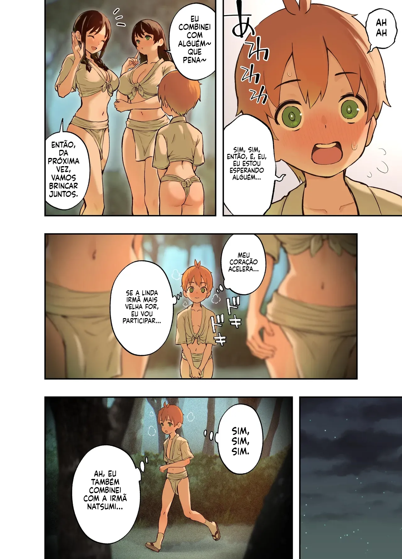 Full Pon Twintail Omochi Nabe Inaka no Shinseki to H o suru Hanashi -Akino Hen- Portuguese-BR - Image 5