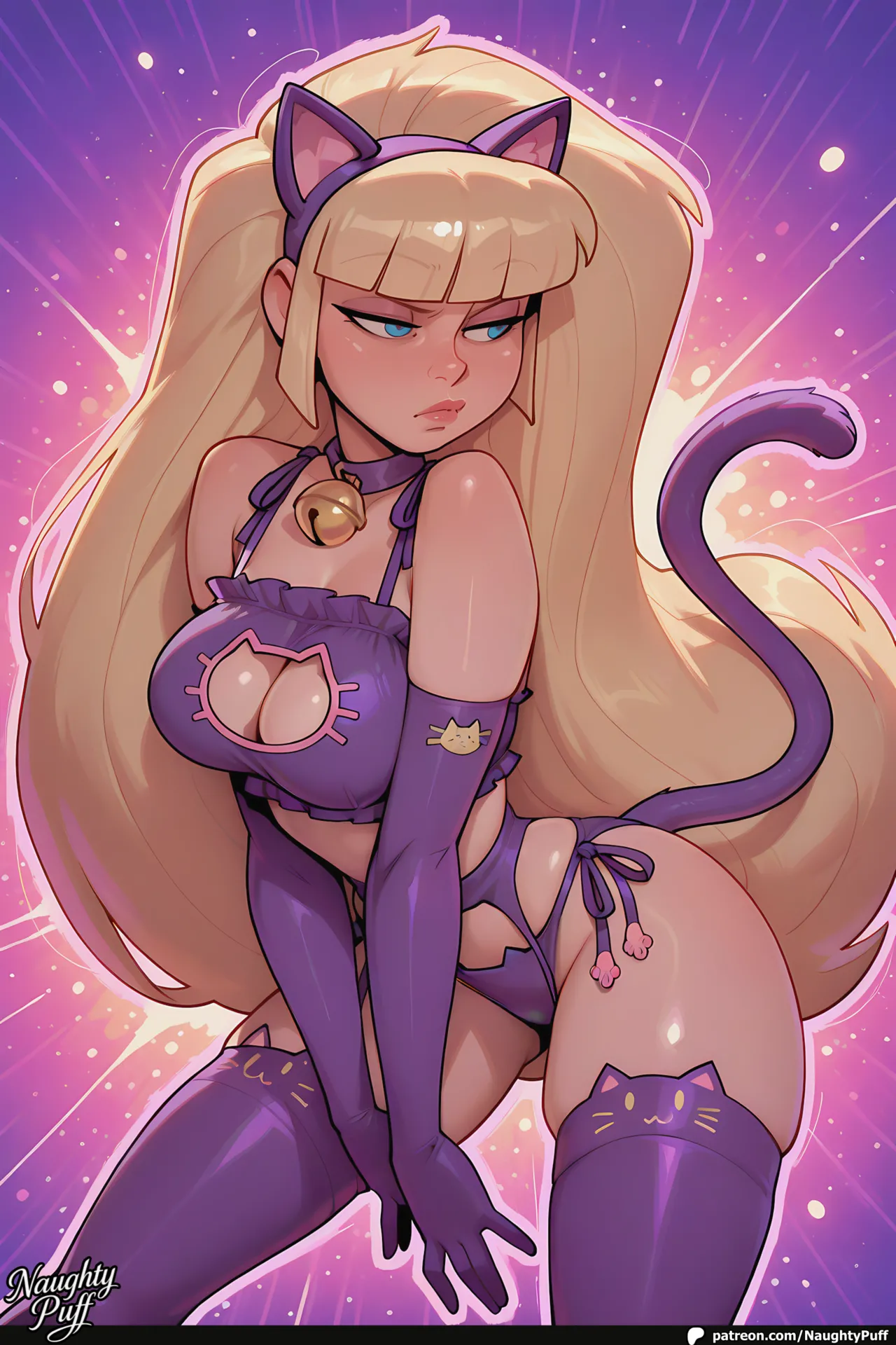 FULLQUALITYPacificaNorthwestYourPurpleKittenGirlfriend - Image 1