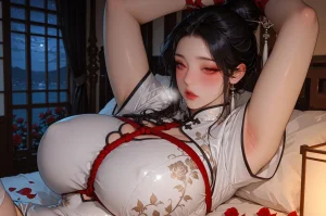 furi request bondage rose cheongsam II Patreon - Page 4
