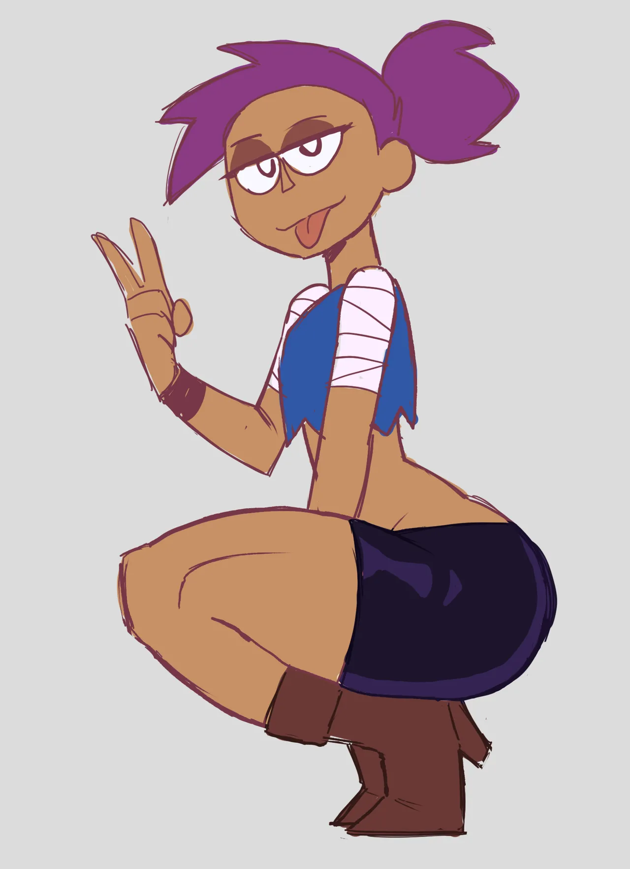 Furious Enid OK K.O. Lets be Heroes - Image 1