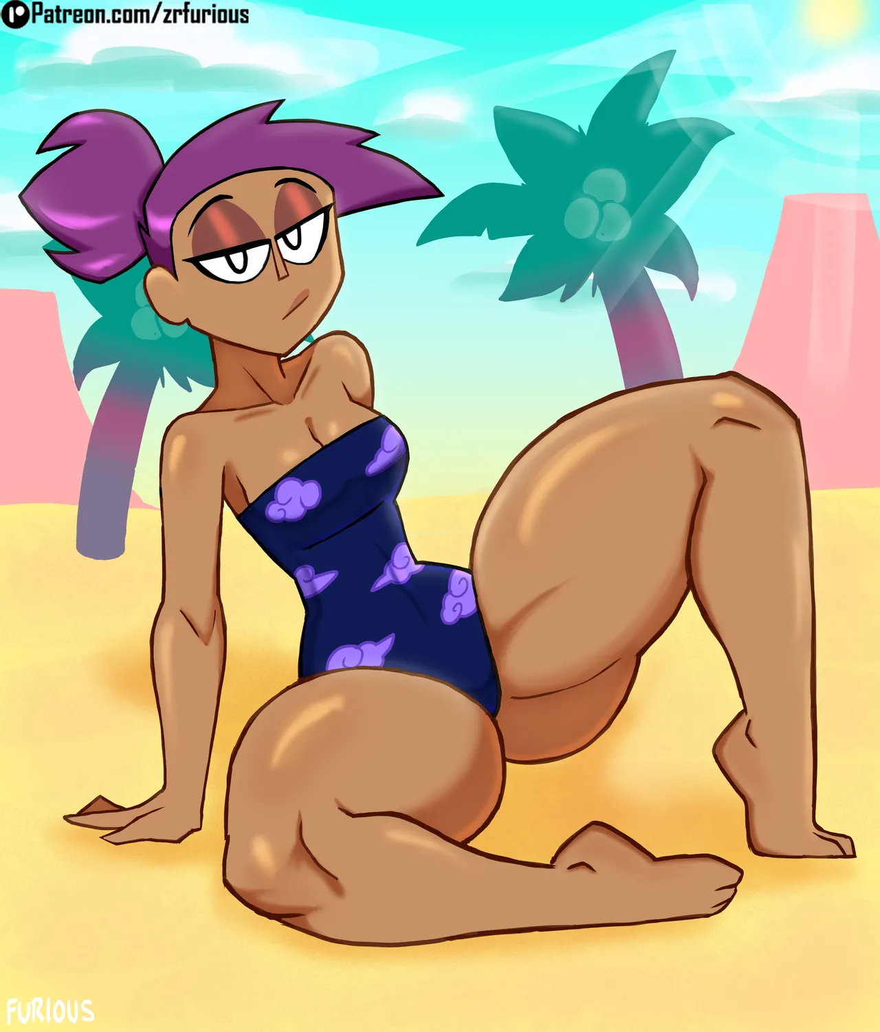 Furious Enid OK K.O. Lets be Heroes - Image 6