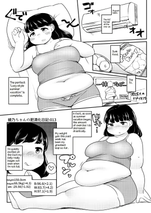 Fusa Ayanos Weight Gain Diary English - Page 13