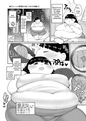 Fusa Ayanos Weight Gain Diary English - Page 154