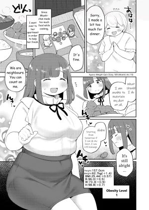 Fusa Ayanos Weight Gain Diary English - Page 189