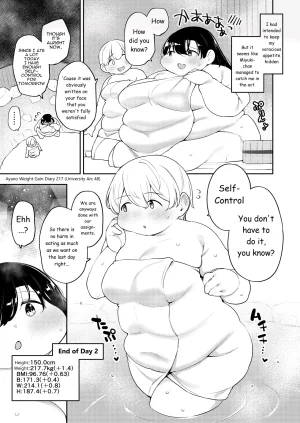 Fusa Ayanos Weight Gain Diary English - Page 217